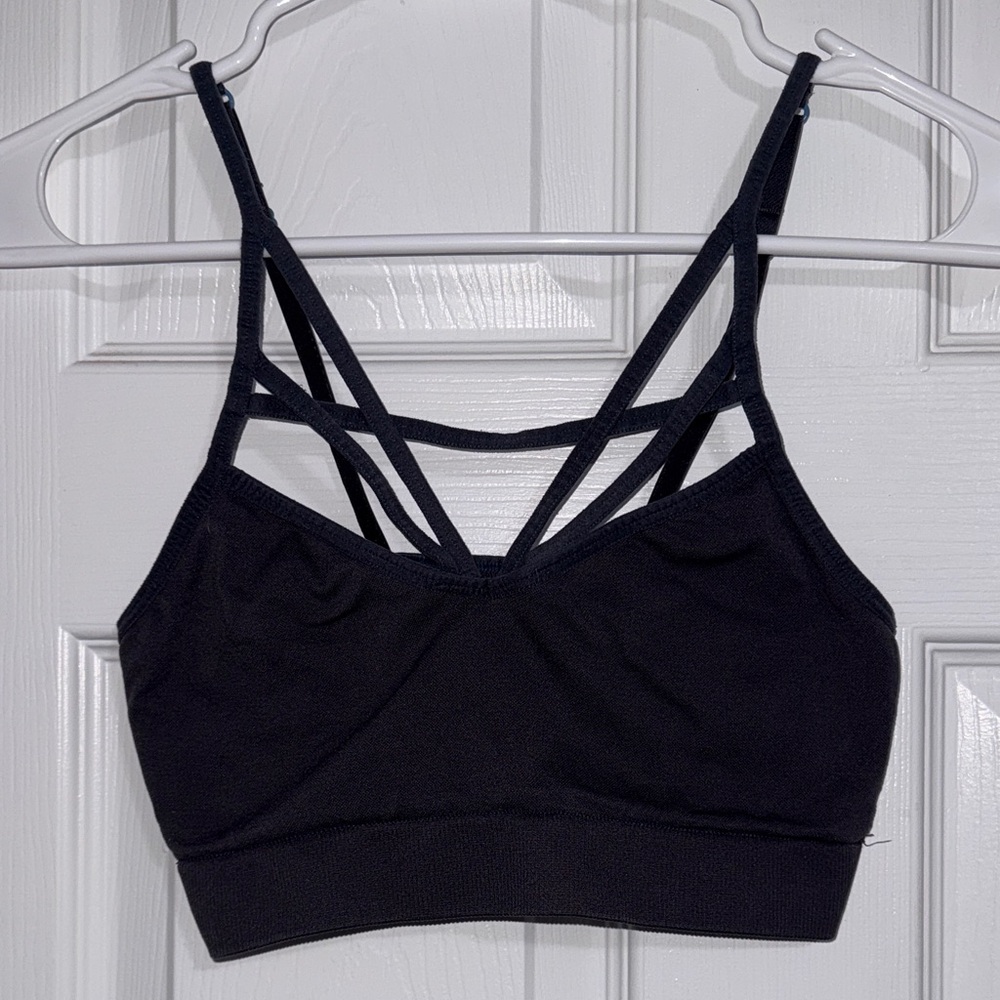 Victoria's Secret Black Strappy Bralette